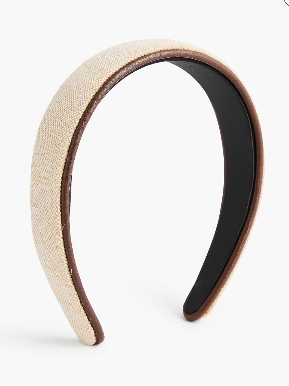 J crew Canvas headband